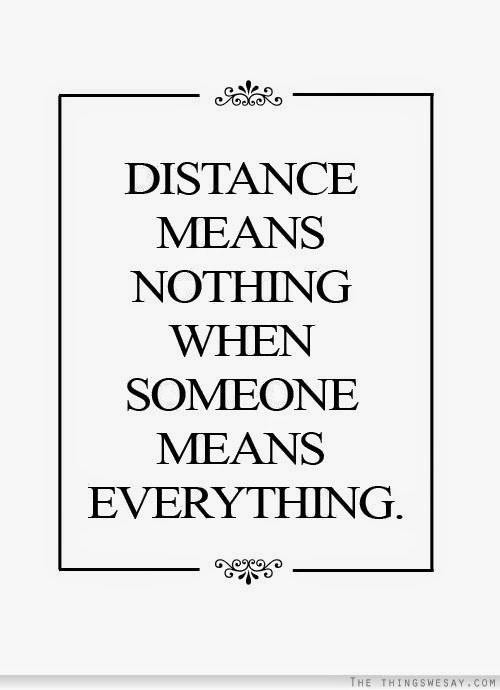 Long distance relationship quote